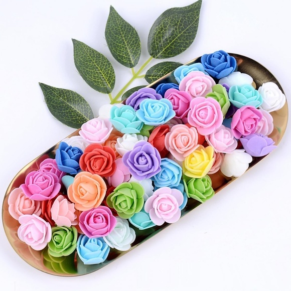 4” x 6” multi colored rainbow real touch rosebud picture frame - Picture 6 of 6